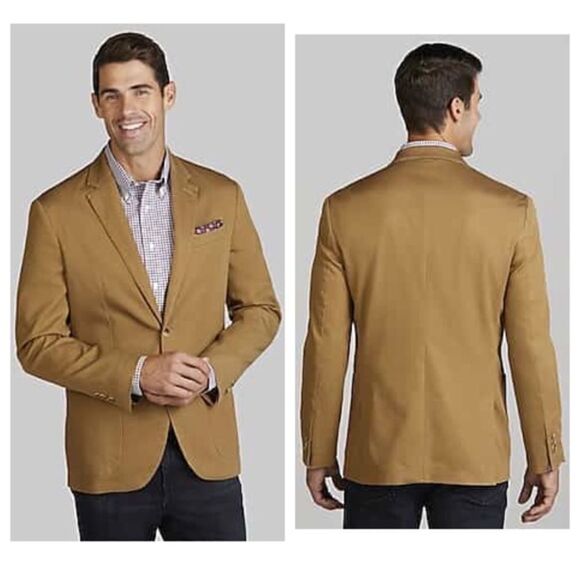 Jos. A. Bank Mustard Jacket Size 44L - Picture 1 of 10